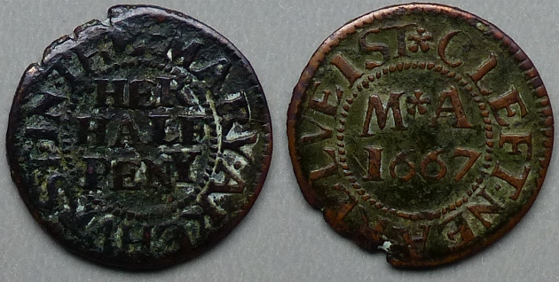 Cliff, Mary Akehurst HER HALF PENY 1667